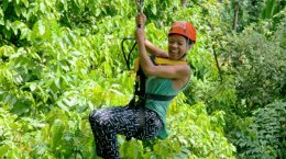 Zipline above the Phuket jungle for a taste of the Tarzan life.