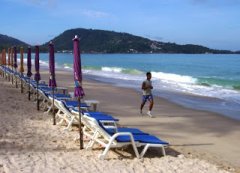 19th September 2006. Patong Beach. Very nice. Low season is great.