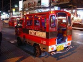 A Tuk Tuk in Patong Beach