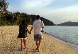 A walk on the beach