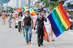Last year’s Phuket Pride parade had a huge turnout.
