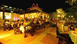One of the restaurants at Kata Palm Resort