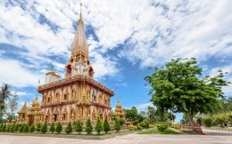 Wat Chalong or Wat Chaitaram Temple